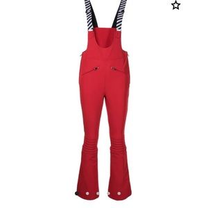 BNWT Perfect Moment Ski Pants Overalls Large Red. PERFECT